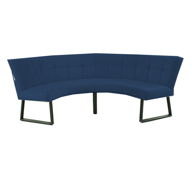 Eetkamerbank - Amsterdam - stof Element blauw 13 - geschikt voor tafel 130 cm