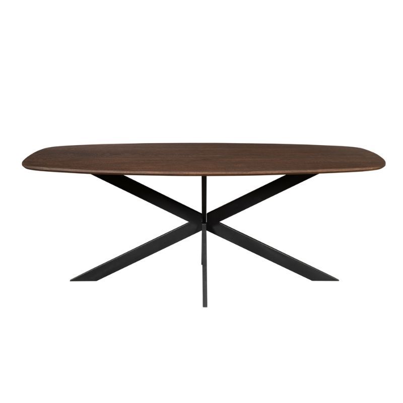 Eettafel Deens ovaal - Ferris - Eikenhout bruin