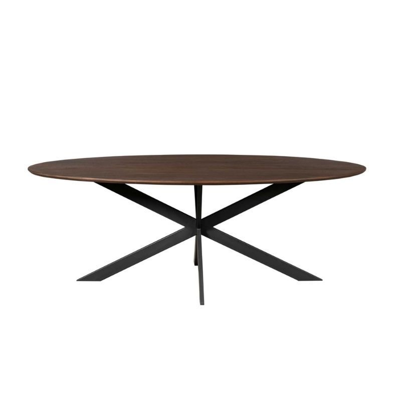 Eettafel ovaal - Ferris - Eikenhout bruin