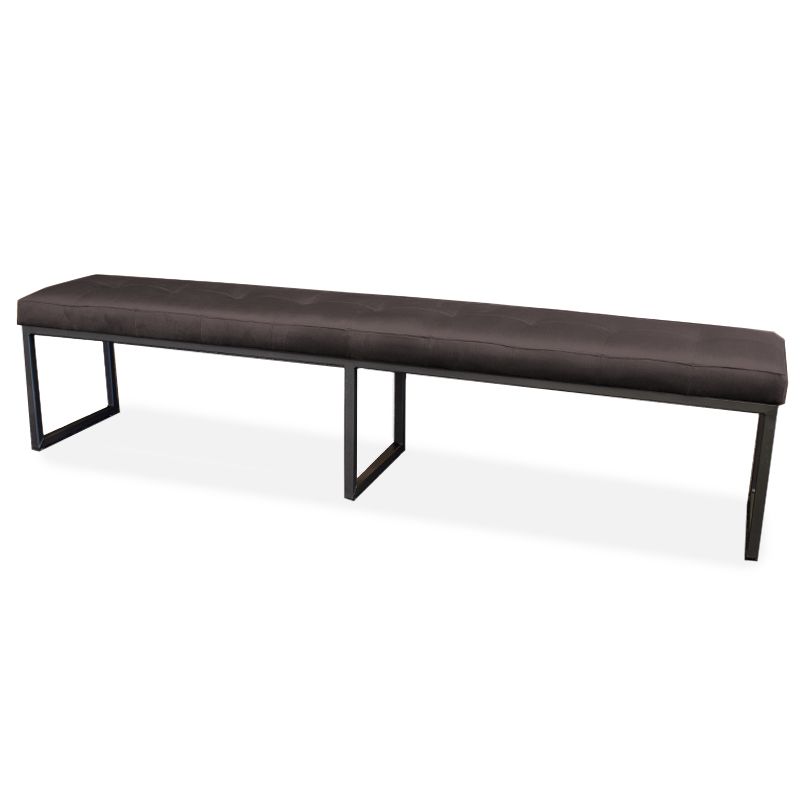 Eetkamerbank - Atlanta - stof Element antraciet 02 - 200 cm
