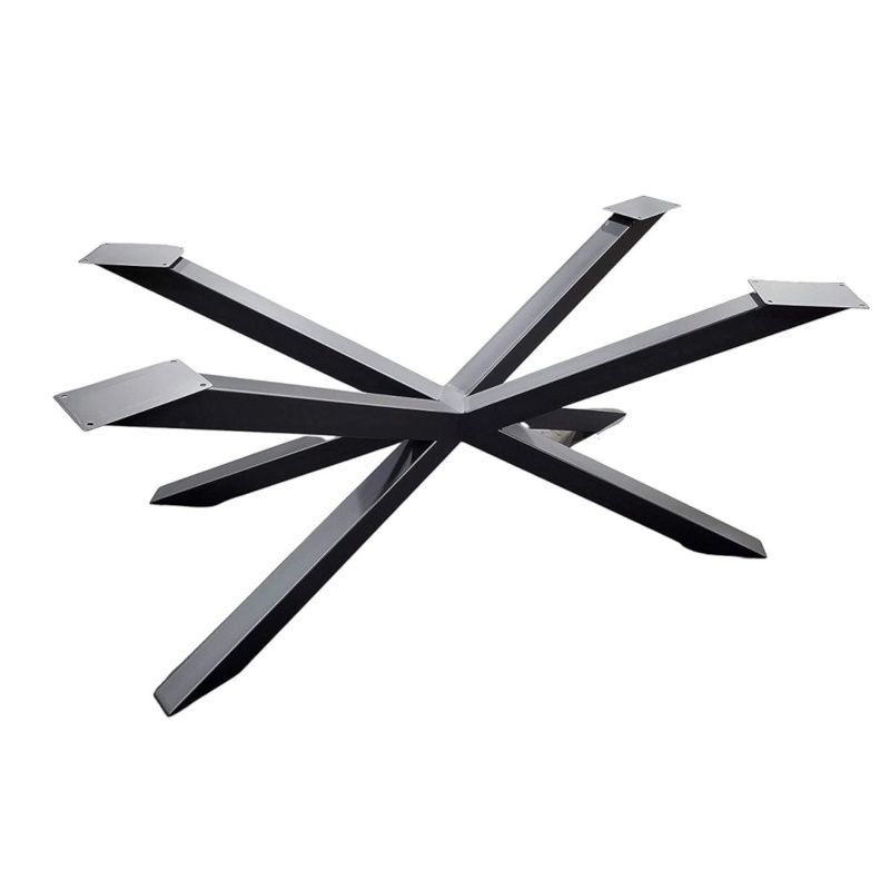 Kruis-poot voor eettafel rond 120 cm