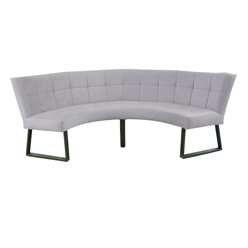 Eetkamerbank - Amsterdam - stof Element grijs 03 - geschikt voor tafel 150 cm