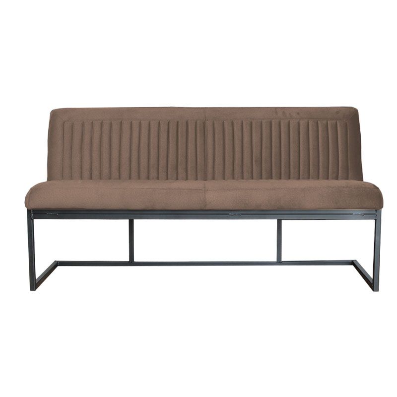 Eetkamerbank - Lara - stof Element grijsbruin 05 - 160 cm