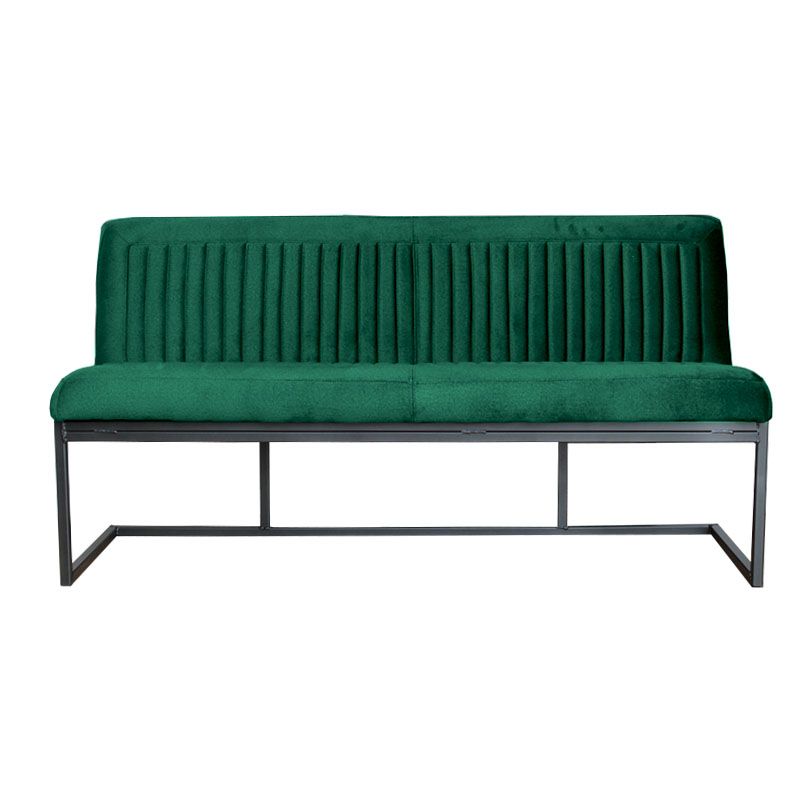 Eetkamerbank - Lara - stof Element bos groen 20 - 160 cm
