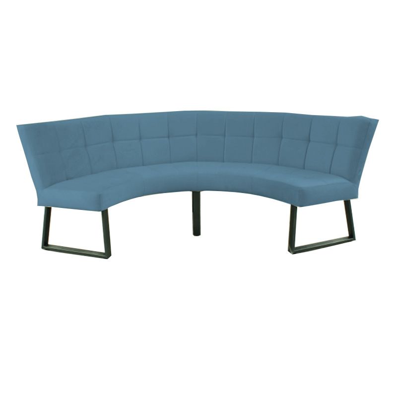 Eetkamerbank - Amsterdam - stof Element petrol 14 - geschikt voor tafel 150 cm