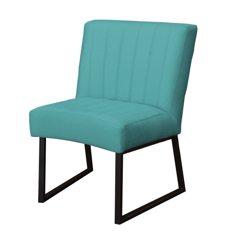 Eetkamerstoel - Hengelo - geschikt voor ronde tafel - stof Element turquoise 15