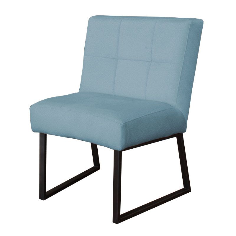 Eetkamerstoel - Amsterdam - geschikt voor ronde tafel - stof Element lichtblauw 16