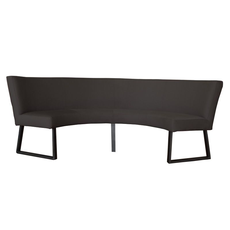 Eetkamerbank - Rotterdam - stof Element antraciet 01 - geschikt voor tafel 130 cm