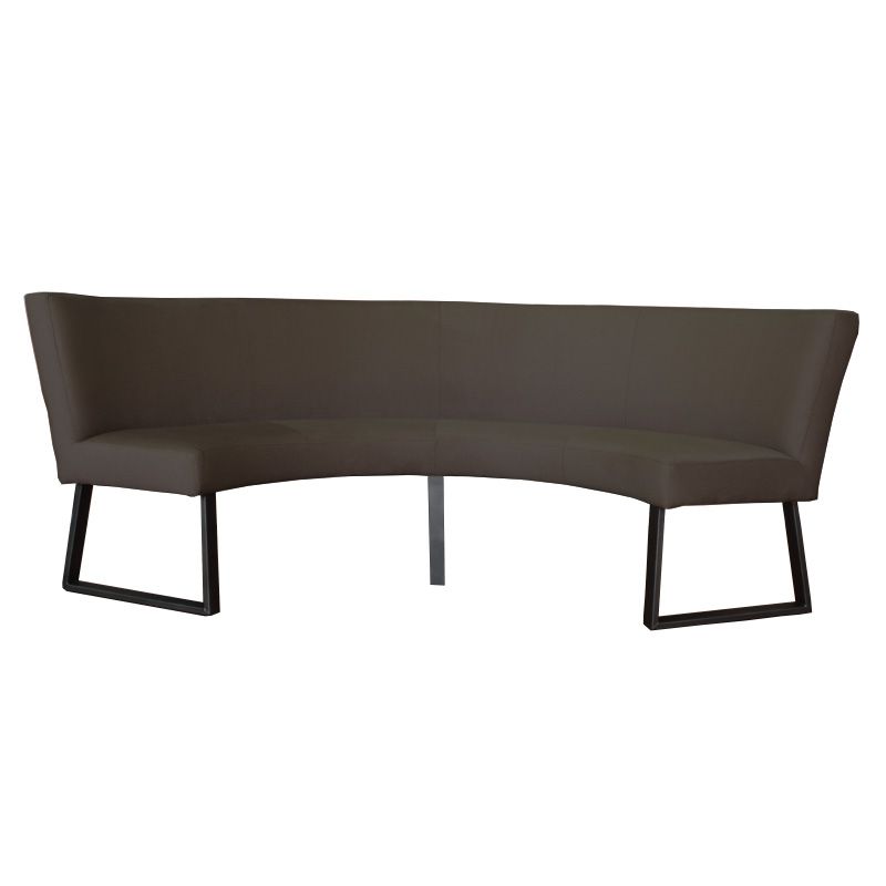 Eetkamerbank - Rotterdam - stof Element antraciet 02 - geschikt voor tafel 130 cm