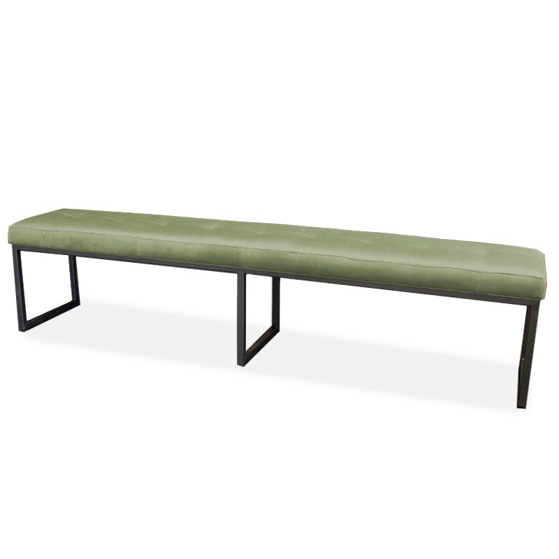 Eetkamerbank - Atlanta - stof Element lichtgroen 11 - 140 cm