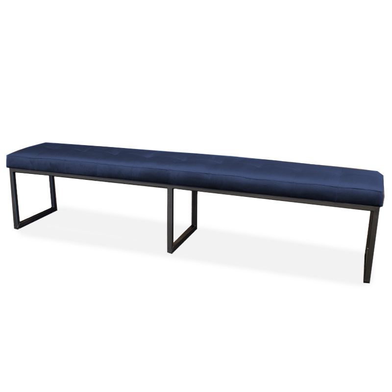 Eetkamerbank - Atlanta - stof Element blauw 13 - 200 cm