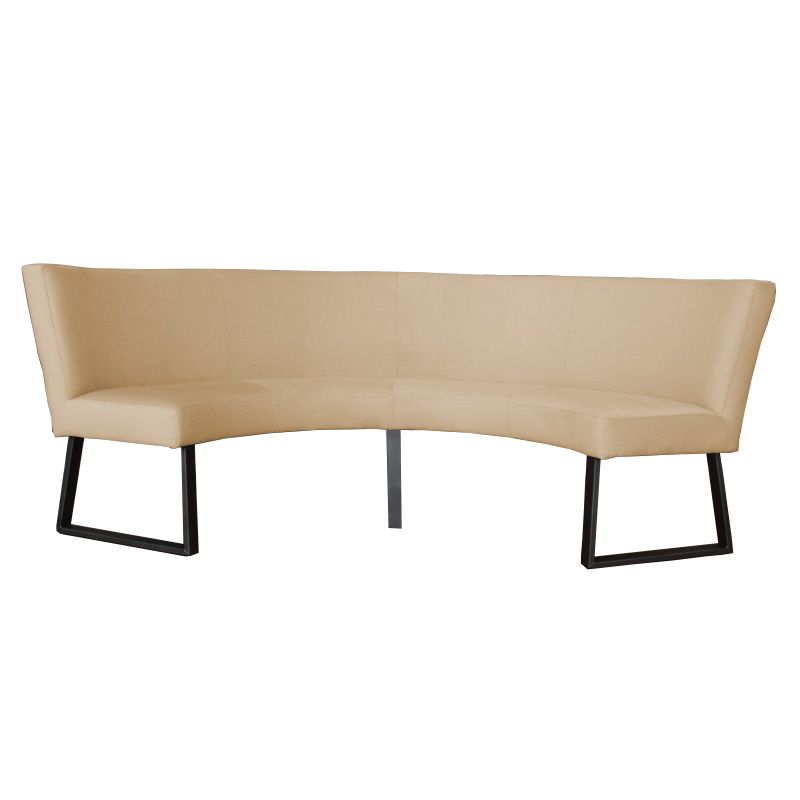 Eetkamerbank - Rotterdam - stof Element beige 06 - geschikt voor tafel 150 cm