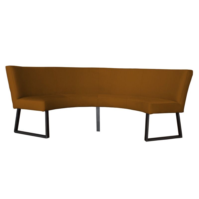 Eetkamerbank - Rotterdam - stof Element bruin 07 - geschikt voor tafel 150 cm
