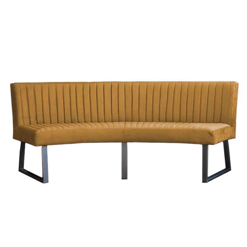 Eetkamerbank - Hengelo - stof Element goud 08 - geschikt voor ovale tafel 240 cm