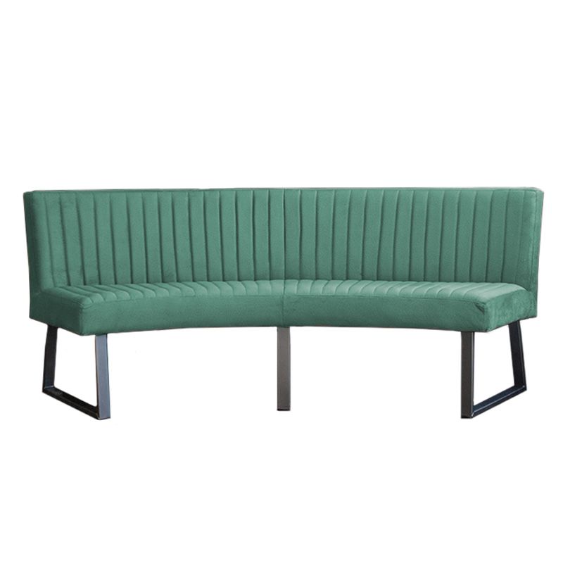 Eetkamerbank - Hengelo - stof Element turquoise 15 - geschikt voor ovale tafel 240 cm