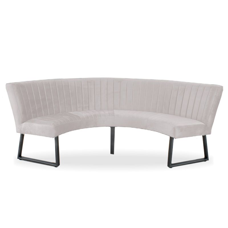 Eetkamerbank - Hengelo - stof Element zand 17 - geschikt voor tafel 130 cm