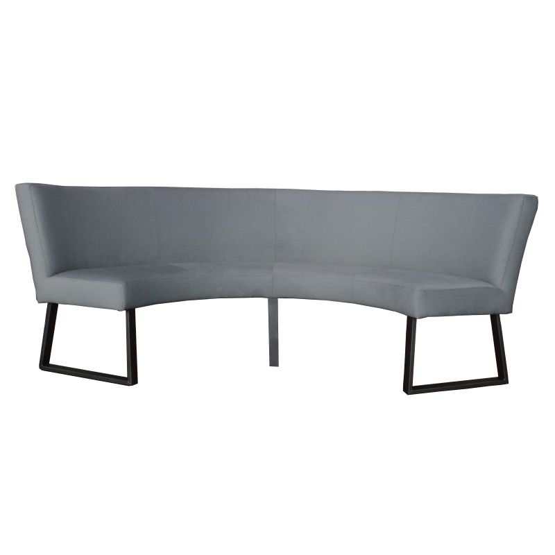 Eetkamerbank - Rotterdam - stof Element grijs 03 - geschikt voor tafel 150 cm