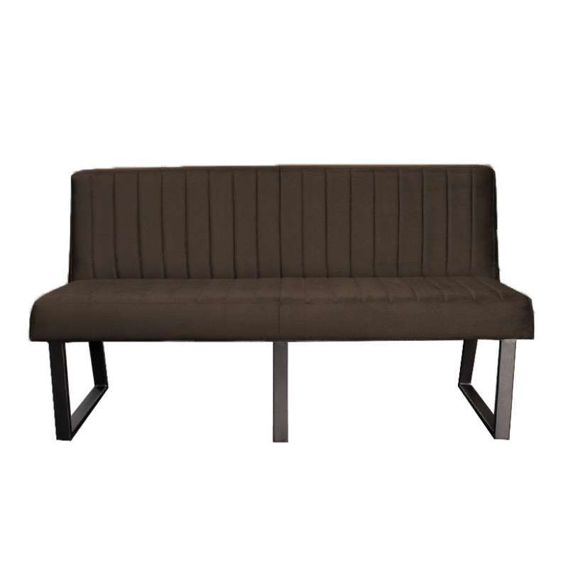 Eetkamerbank - Hengelo - stof Element antraciet 01 - 220 cm