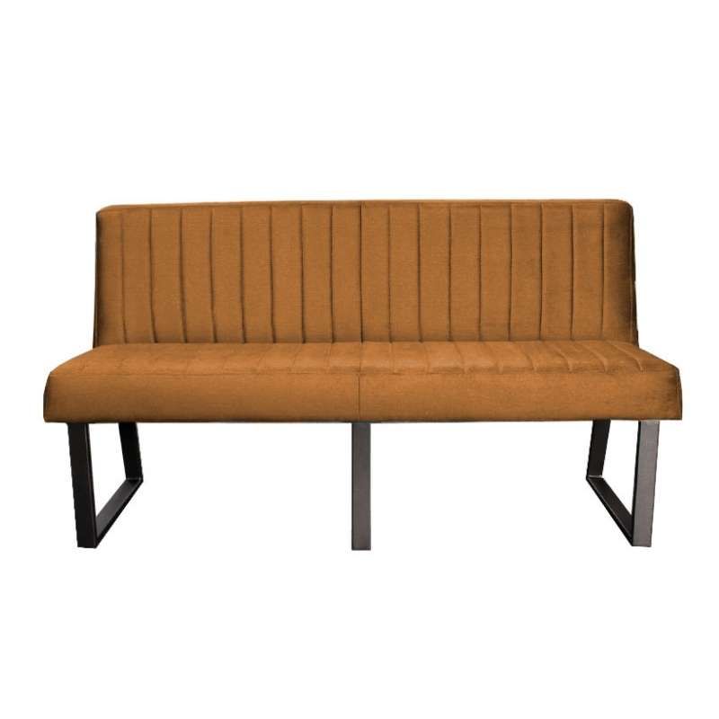 Eetkamerbank - Hengelo - stof Element bruin 07 - 220 cm