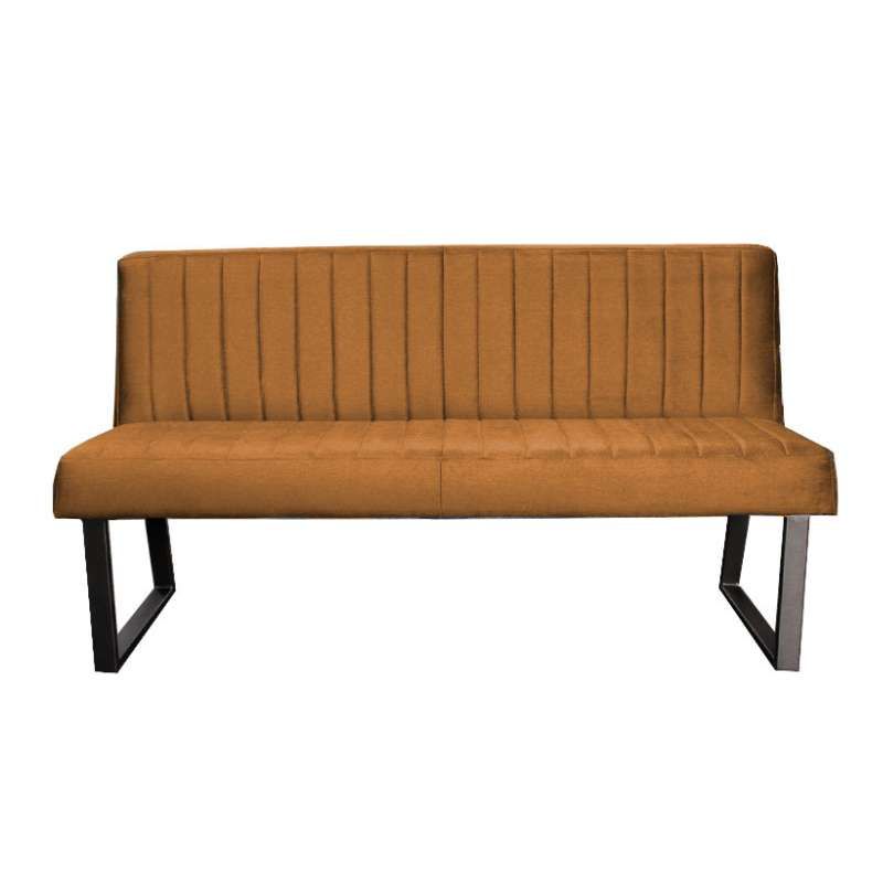 Eetkamerbank - Hengelo - stof Element bruin 07 - 140 cm