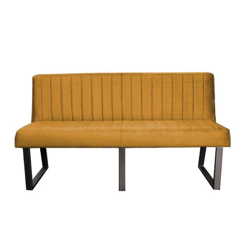 Eetkamerbank - Hengelo - stof Element goud 08 - 220 cm