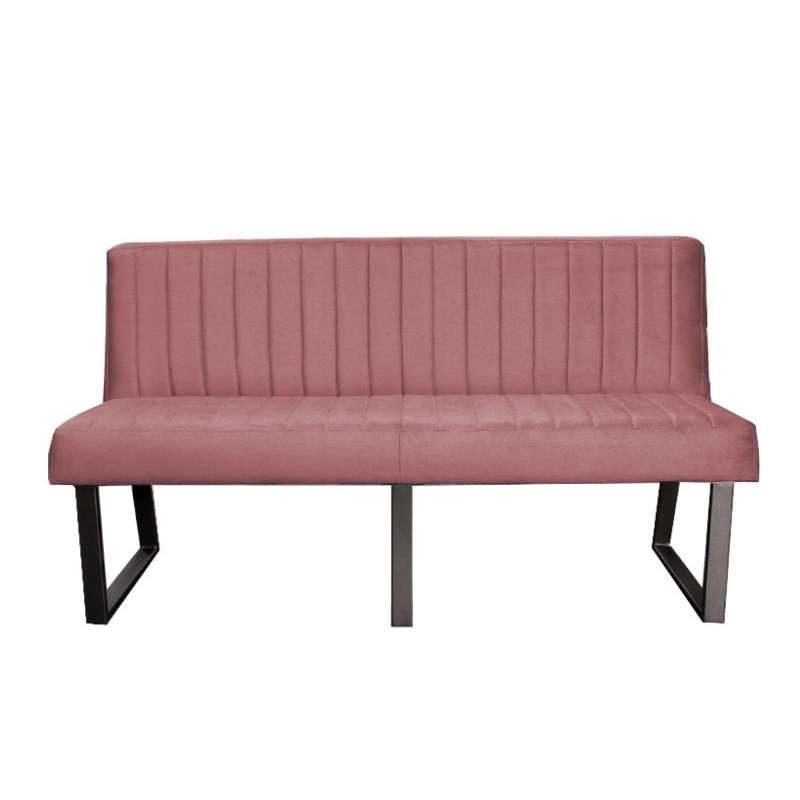 Eetkamerbank - Hengelo - stof Element roze 10 - 220 cm