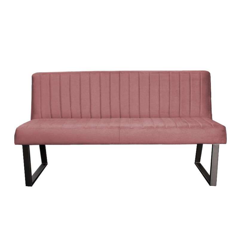 Eetkamerbank - Hengelo - stof Element roze 10 - 140 cm
