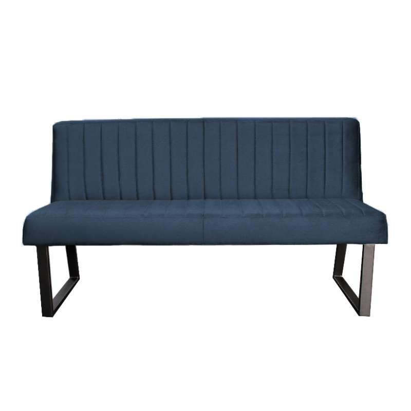 Eetkamerbank - Hengelo -  stof Element blauw 13 - 140 cm