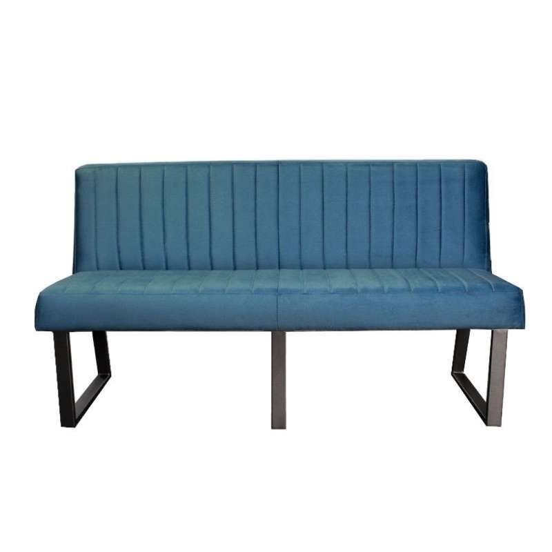 Eetkamerbank - Hengelo - stof Element petrol 14 - 220 cm