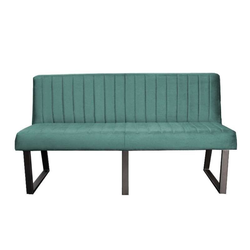 Eetkamerbank - Hengelo - stof Element turquoise 15 - 240 cm