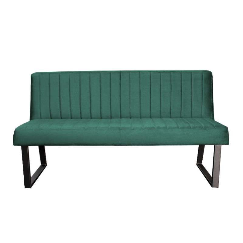 Eetkamerbank - Hengelo - stof Element bosgroen 20 - 140 cm