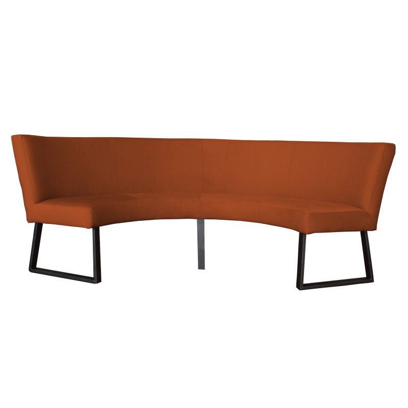 Eetkamerbank - Rotterdam - stof Element koper 09 - geschikt voor tafel 150 cm