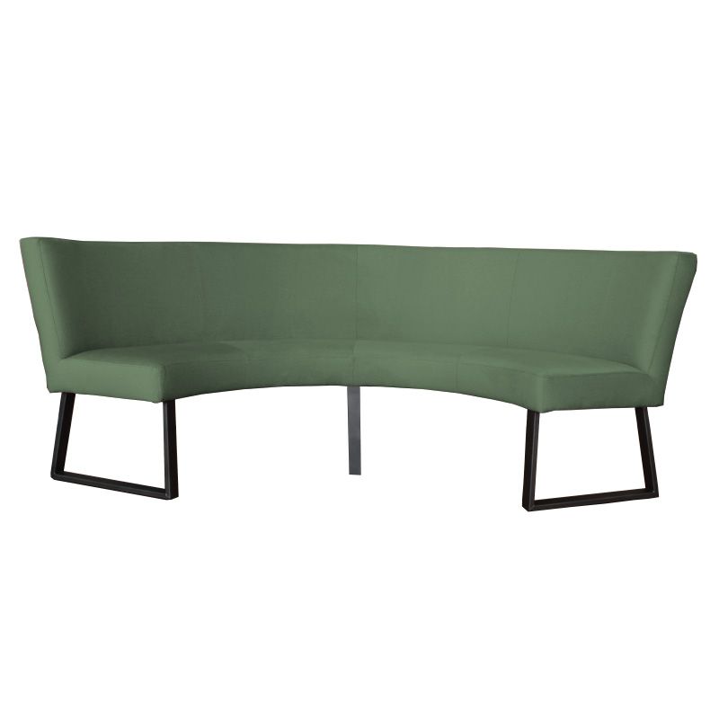 Eetkamerbank - Rotterdam - stof Element lichtgroen 11 - geschikt voor tafel 130 cm
