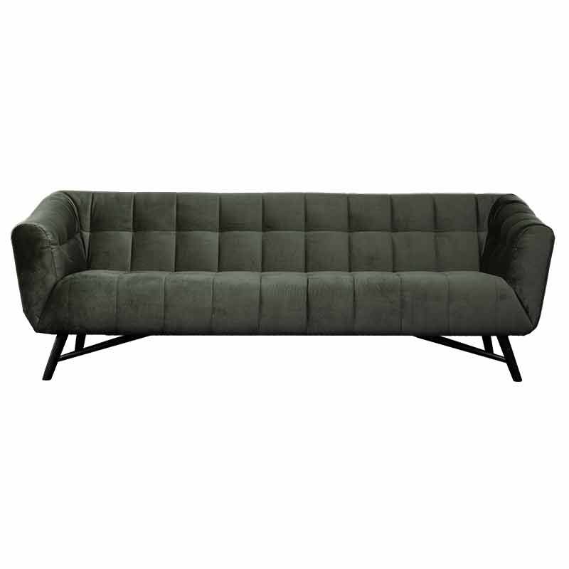 3 zitsbank - Rang - velours Juke hunter 156