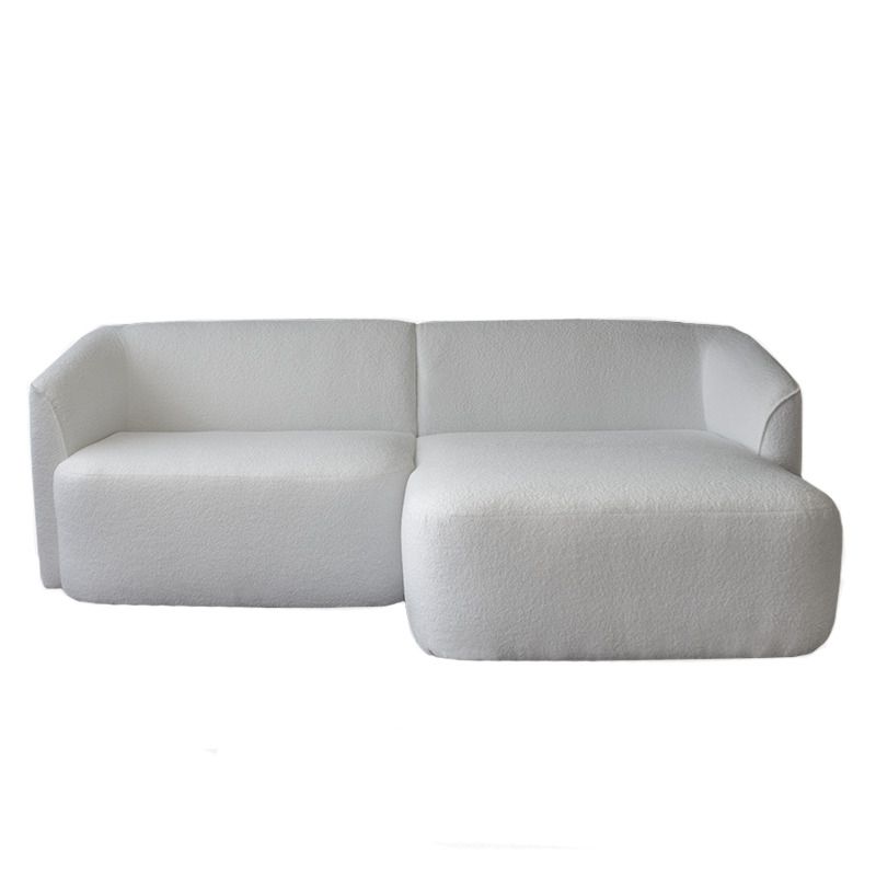 Hoekbank - Evora - rechts - stof now or never off-white 01