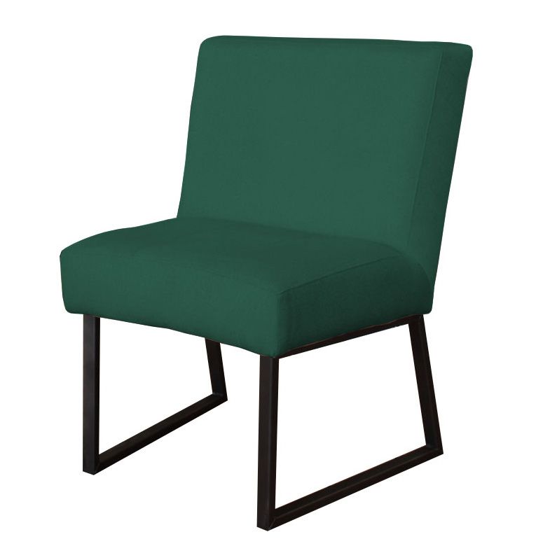 Eetkamerstoel - Rotterdam - geschikt voor ronde tafel - stof Element bosgroen 20