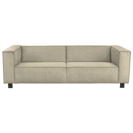 3 zitsbank - Flaska - stof Regain beige 01