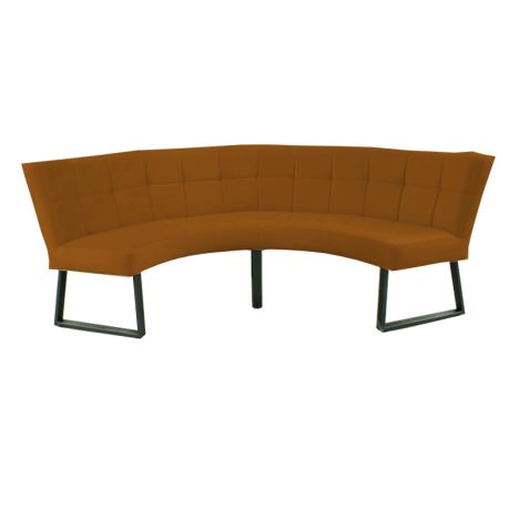 Eetkamerbank - Amsterdam - stof Element bruin 07 - geschikt voor tafel 150 cm