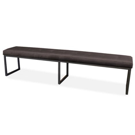 Eetkamerbank - Atlanta - stof Element antraciet 02 - 160 cm