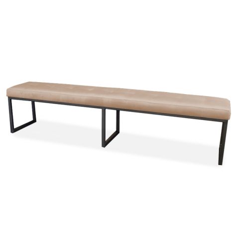 Eetkamerbank - Atlanta - stof Element beige 06 - 140 cm