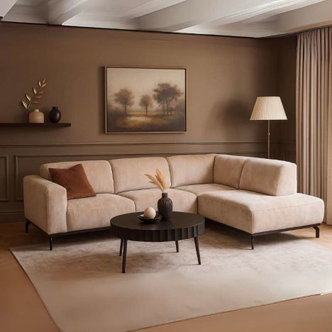 Hoekbank Avola open eind rechts - Aphrodite 3 - 1,88 x 2,56 mtr breed