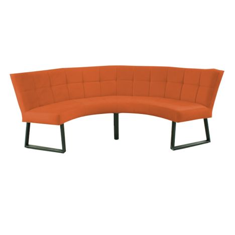 Eetkamerbank - Amsterdam - stof Element koper 09 - geschikt voor tafel 150 cm