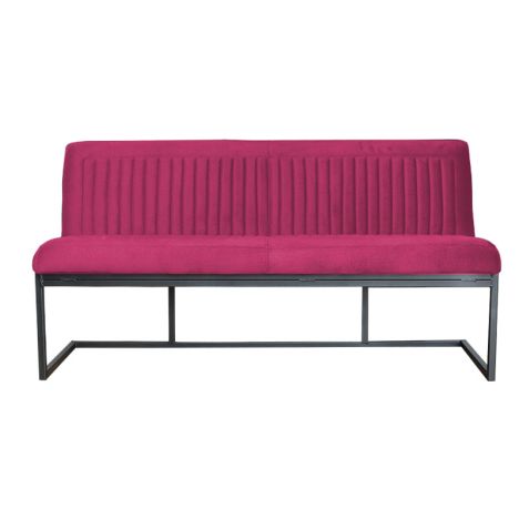 Eetkamerbank - Lara - stof Element fuchsia 19 - 140 cm