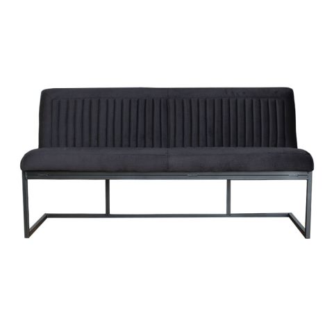 Eetkamerbank - Lara - stof Element antraciet 01 - 160 cm