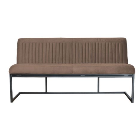 Eetkamerbank - Lara - stof Element grijsbruin 05 - 160 cm