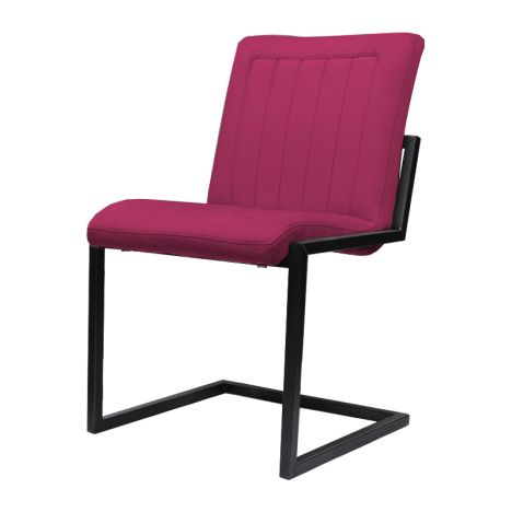 Eetkamerstoel - Lara - stof Element fuchsia 19