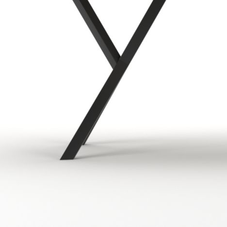 Y-poten voor Mango boomstamtafel - 72 x 49 x 74 cm - 2 stuks