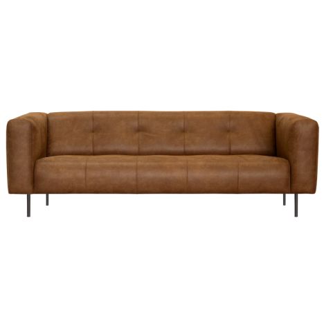 2 zitsbank - Almada - leer Bull cognac 28