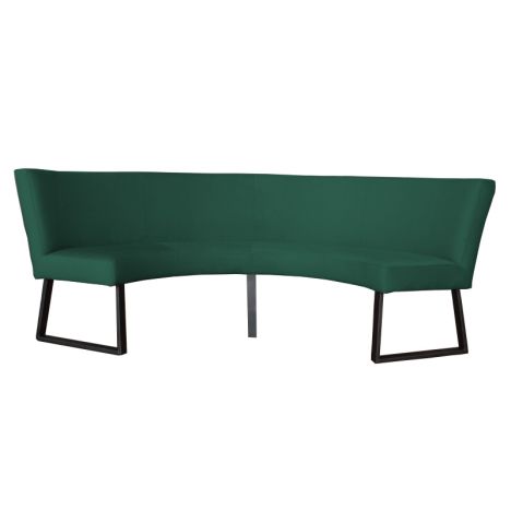 Eetkamerbank - Rotterdam - stof Element bosgroen 20 - geschikt voor tafel 150 cm