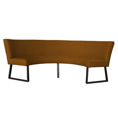 Eetkamerbank - Rotterdam - stof Element bruin 07 - geschikt voor tafel 130 cm